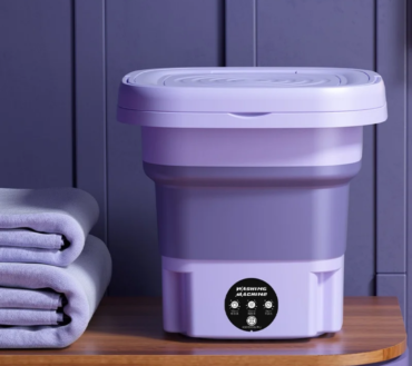 Portable Folding Mini Washing Machine – Space-Saving Laundry Solution