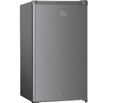120L Compact Single-Door Mini Refrigerator – Stainless Steel Finish